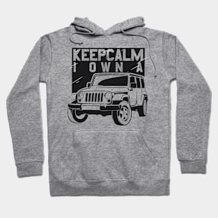 Jeep Keep Calm Hoodie